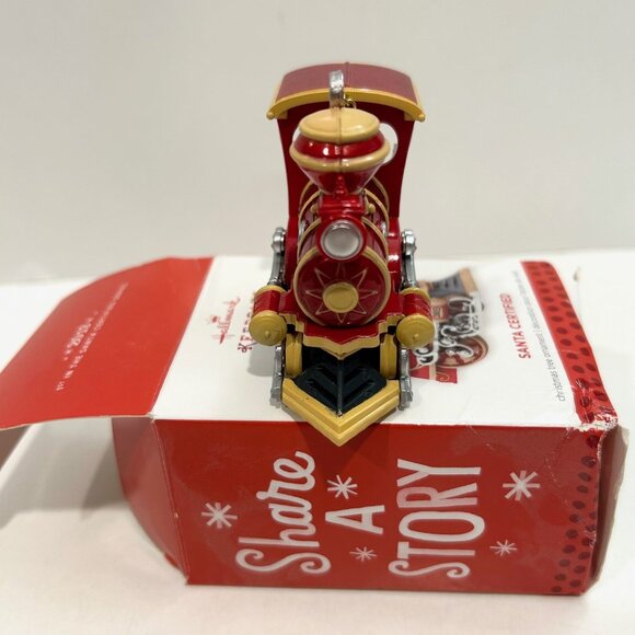 Hallmark 2013 Keepsake Ornament Santa Certified Train Engine - Picture 5 of 5